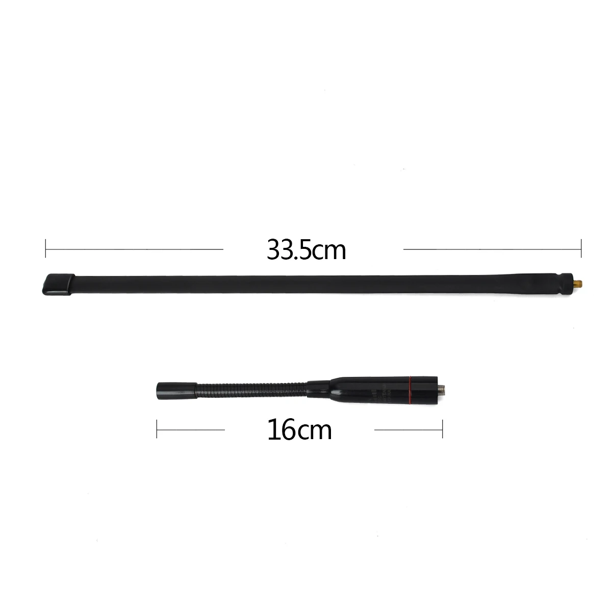 Dual Band Portable Foldable Antenna VHF/UHF SMA-Female with Gooseneck For Baofeng UV5R UV82 888s Handheld Radio Accessories