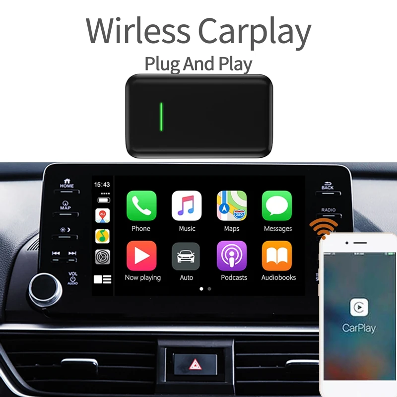 منشط Carplay اللاسلكي لـ- Benz Volvo Auto Connect محول لاسلكي Carplay Auto