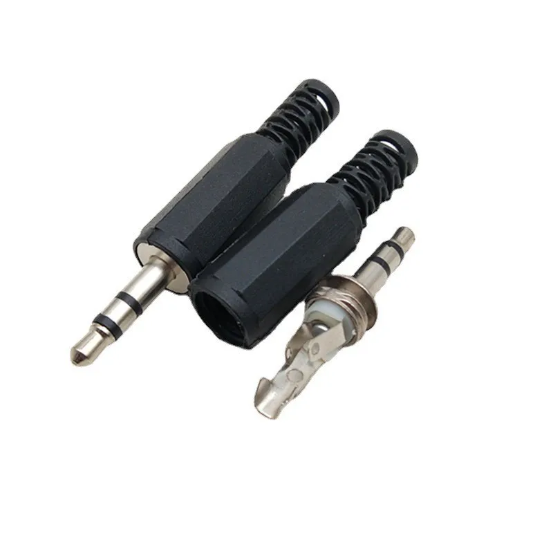 10pcs 3.5 audio plug, 3.5 stereo headphone plug, dual channel plug Electronics Production Machinery Electronic Accessories & Sup