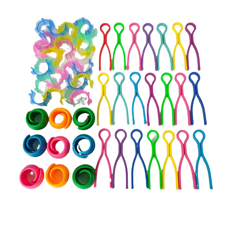 10-50pcs Thread Spool Huggers Spool Savers Bobbin Holders Clamps Sewing Bobbin Small Clips Prevent Thread Tails from Unwinding