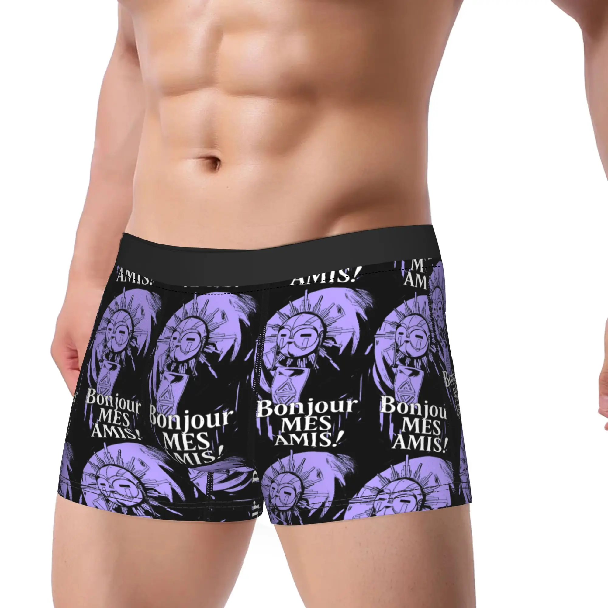 

Clair Obscur Expedition 33 Underwear Esquie Men Underpants Comfortable Boxer Shorts High Quality Boxer Brief Plus Size 2XL