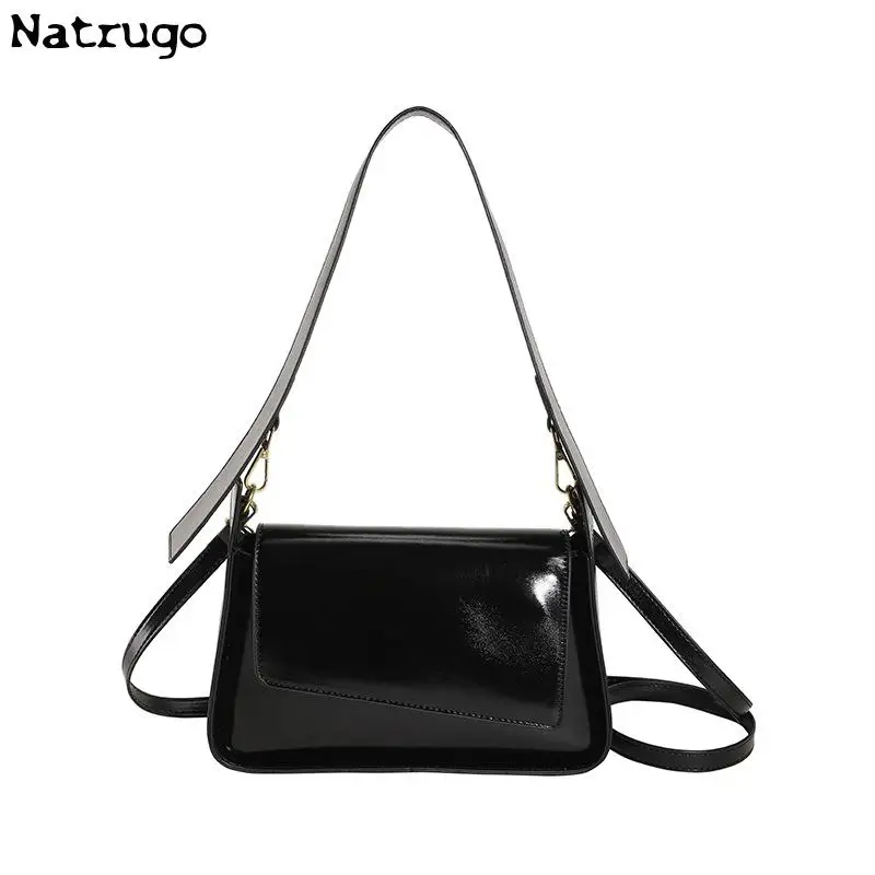 Unique Design Laser Luxury Designer Women Underarm Shoulder Bags Chic Phone Purses Small Tote Bag High Quality Leather Handbags