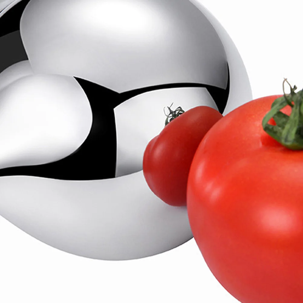 

Stainless Steel Oil Filter Spoon 304 Soup Strainer Long Handle Scoop for Hot Pot Cooking and Serving with Drainage Hole to