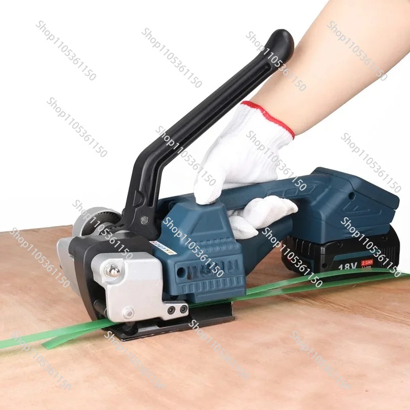 Semi-automatic Strapping Machine Belt Packing Machine Portable  Wrapping Tool Hot Melting Baler