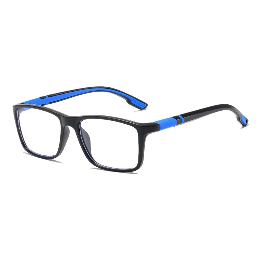 Blue Ray Blocking Anti-Blue Light Reading Glasses Ultralight Sports Hyperopia Glasses Eye Protection PC Square Eyeglasses Office