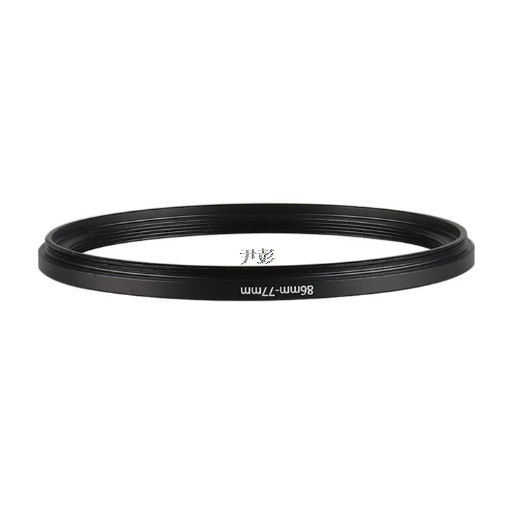 86mm-77mm Metal Filter Adapter Ring, 86 to77 Step Down Ring for UV CPL Star Close-up ND Filter, Camera Lens Filter Converter