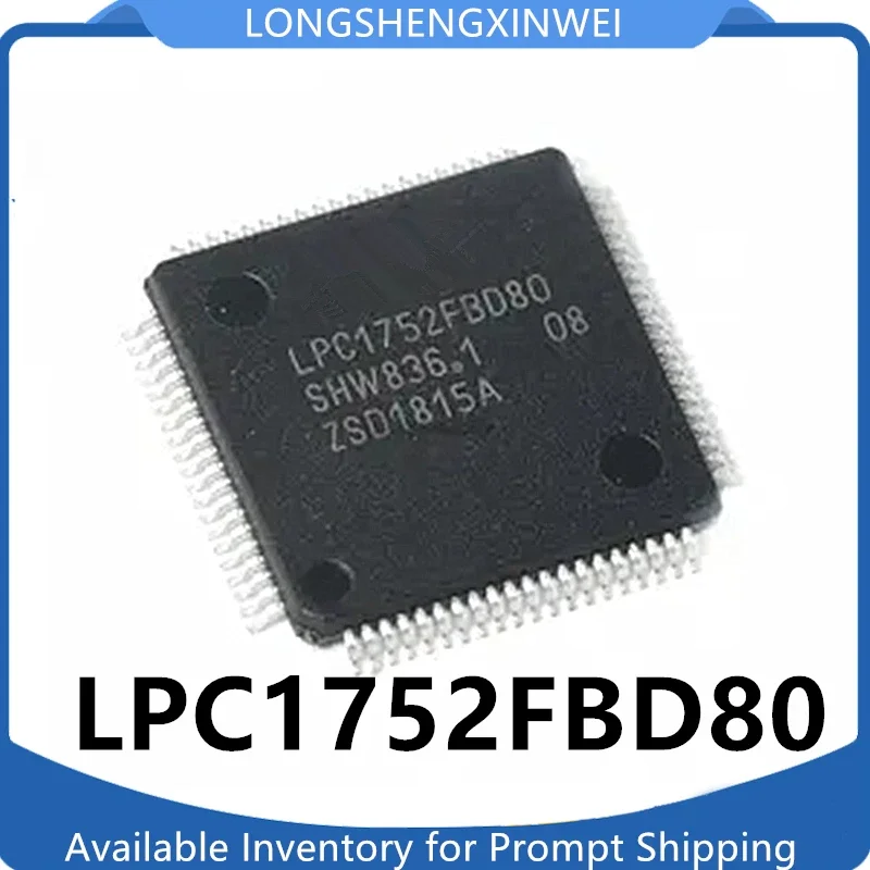 1PCS LPC1752FBD80 LPC1752 New Microcontroller Chip