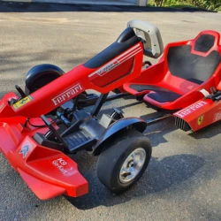 Karting Racing Car para crianças ou adultos, velocidade e comprimento ajustáveis, Ride on Car, Electric Go Karts, Buggy, 350W, 54V