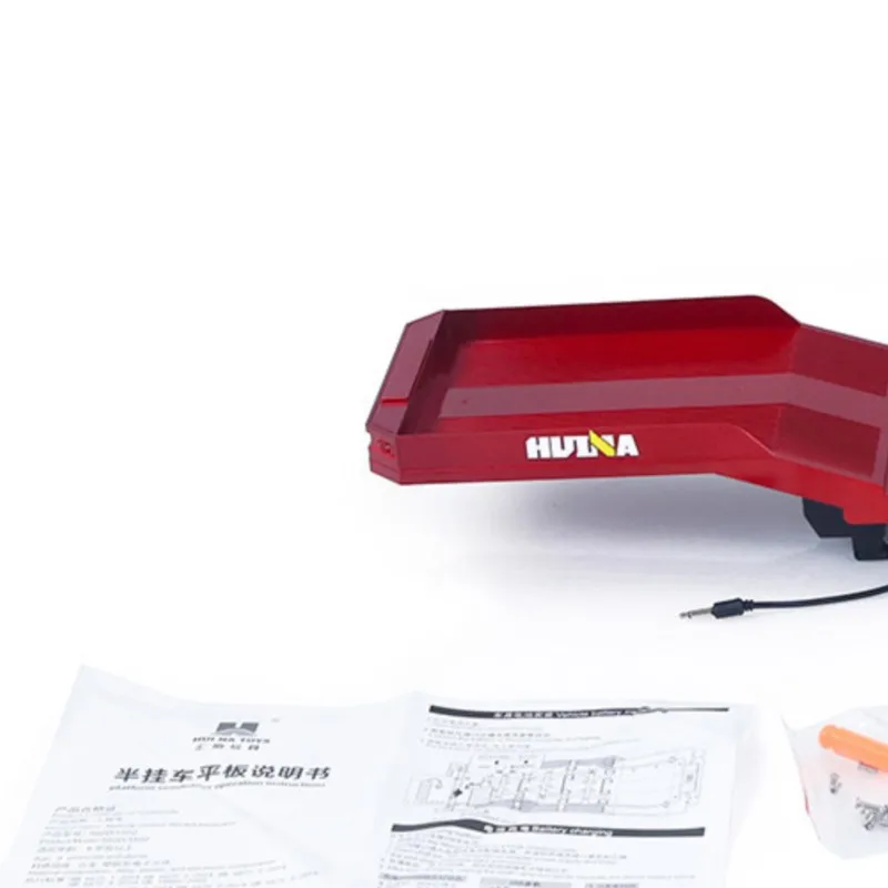 

1/18 Huina 1502 RC Trailer Platform semi trailer for 1:18 770s RC Tractor Truck Remote Control Vehicle Toy Model Gifts