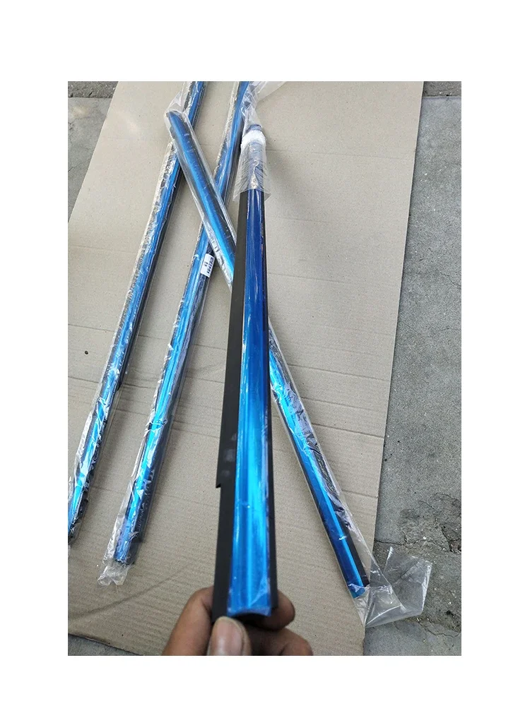 For Ford Escort 2015-19 Year Chrome Window Glass External Pressure Water Sealing Strip