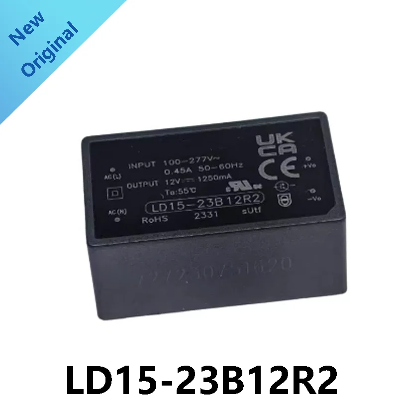 

LD15-23B12R2 AC-DC POWER MODULE 85-305V TO 12V 1250MA 15W SMALL VOLUME 1-5PCS