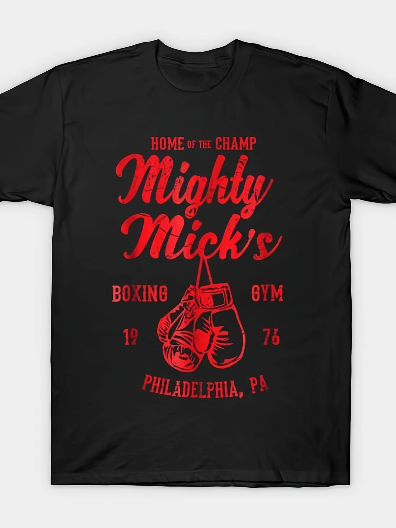 

Boxing Fitness T-Shirt - Unisex Cotton, Soft Breathable, Crew Neck Graphic Tee