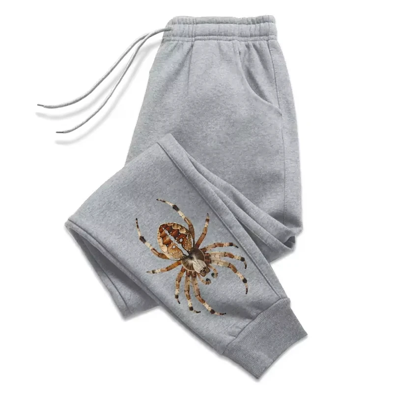 

Men's Funny Sweatpants Real Spider Printed Trousers All Season Casual Sport Jogging Pants Male Home Outdoor Comfort Soft Joggers
