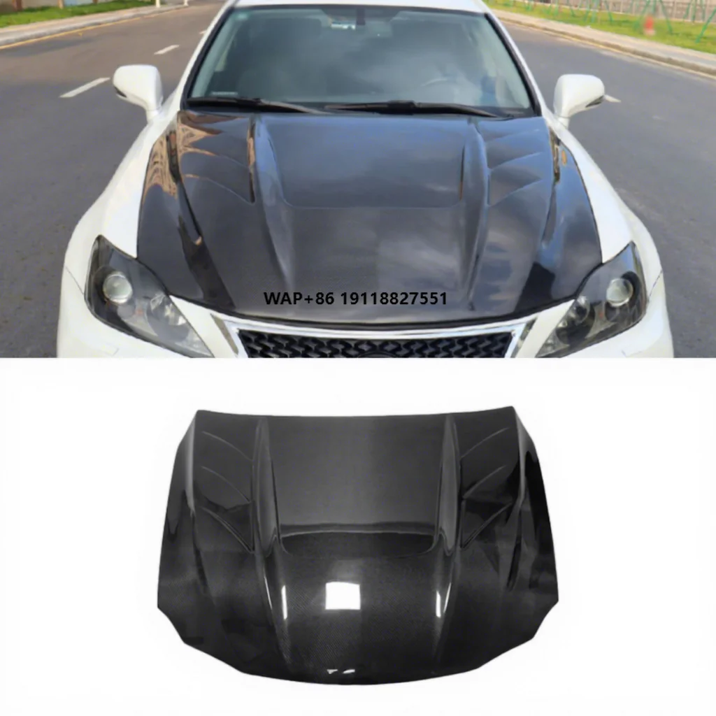 

High Quality Carbon Fiber Engine Hood for 2006-2012 IS IS250 IS300 Modified Automotive Specific Engine Hood New Condition