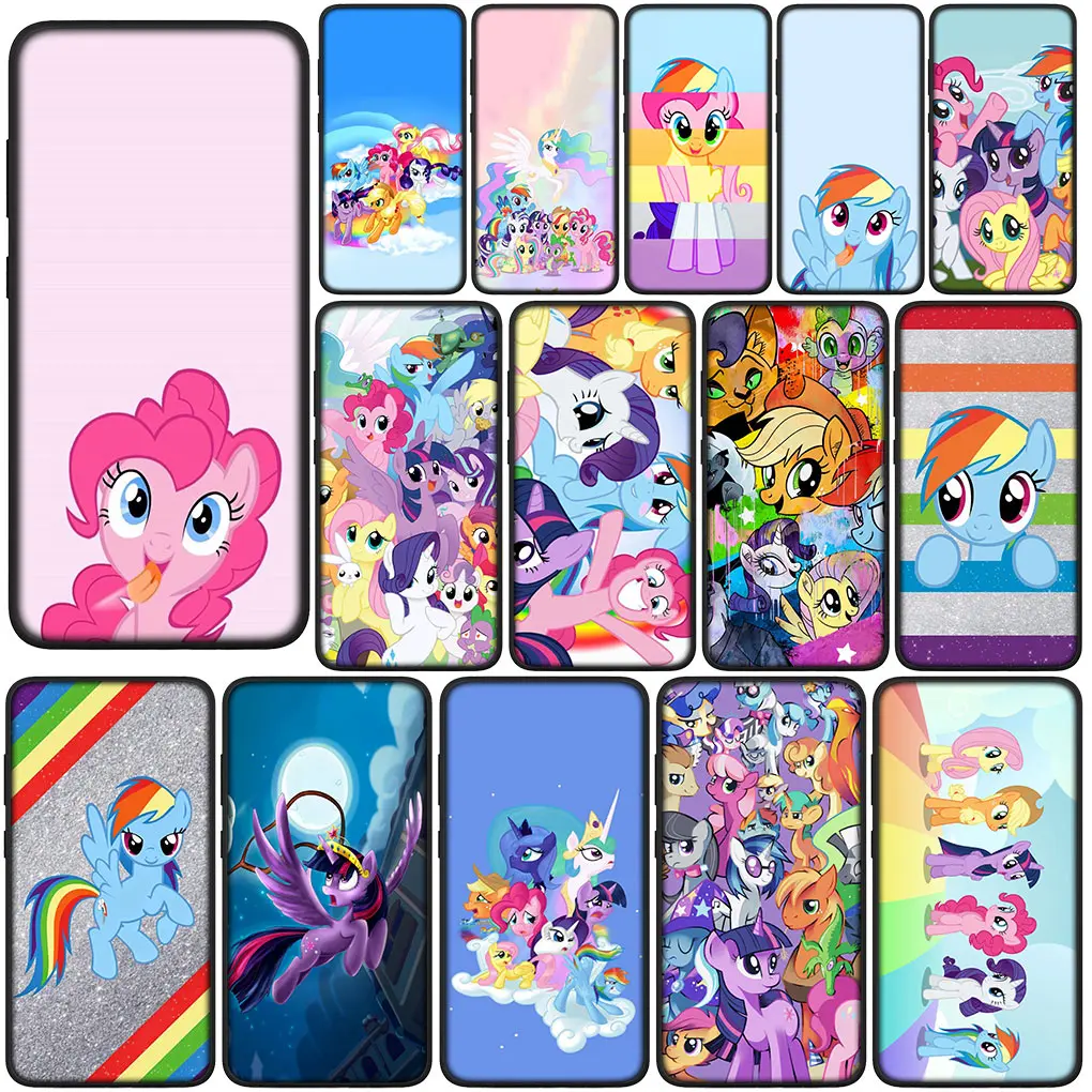 Populars My Little Ponys Horse Phone for Xiaomi Redmi Note 13 13C A3 A3X Mi POCO F6 F5 Pro C65 C55 C50 C51 Edge Cover Case