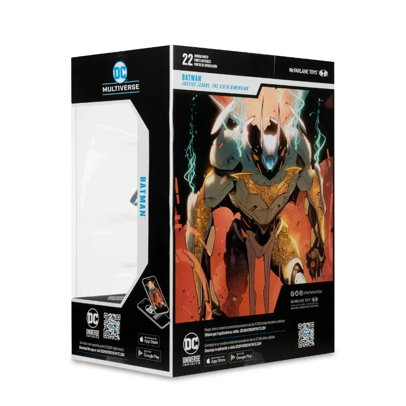 

Spot SaleMcFarlane Toys DC Multiverse Batman Final Batsuit (Justice League:The Sixth Dimension) Mega Action Figure Mol Doll Gara