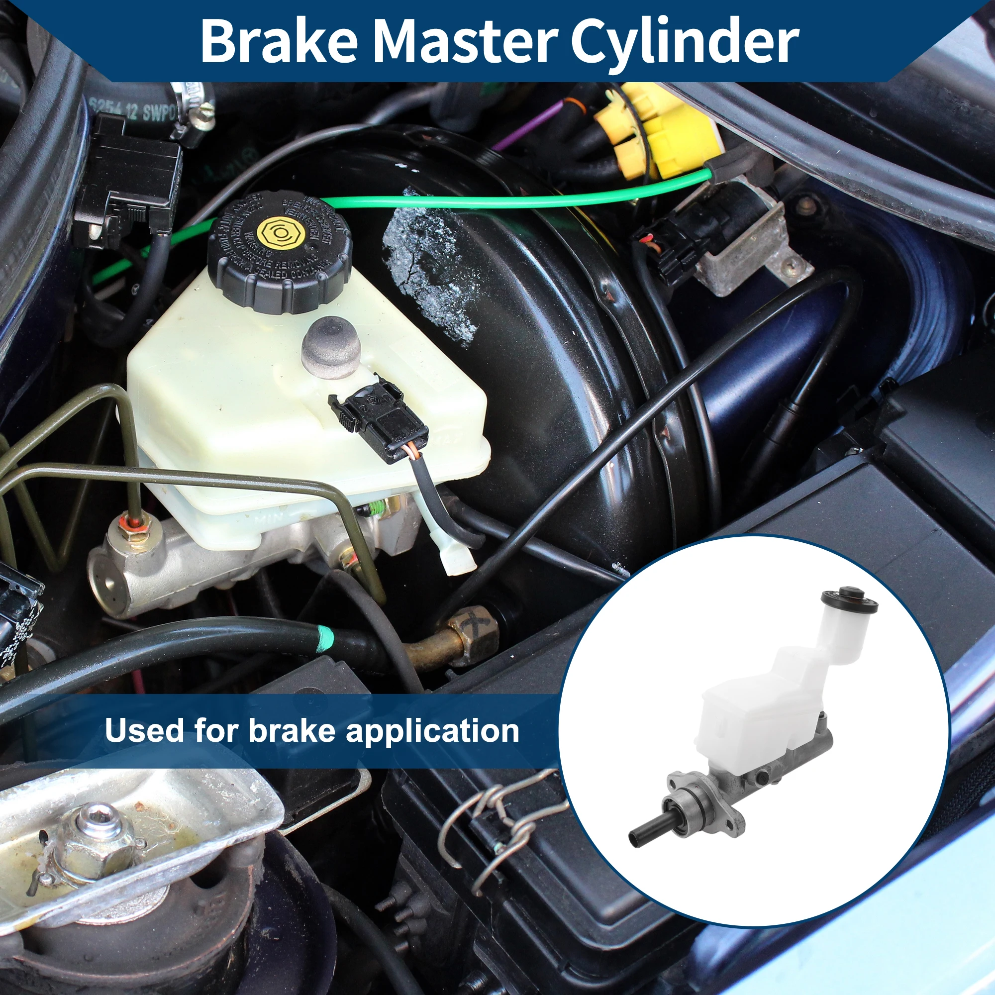 UXCELL Brake Master Cylinder Reservoir No.4720142241 for Toyota RAV4 2003-2005