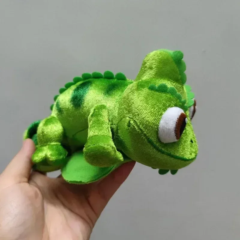 Pascal Rapunzel Chameleon Plush Dolls 15cm Pascal Stuffed Animals Plush Doll Pascal Rapunzel Shoulder Plush Toys Kids Gifts