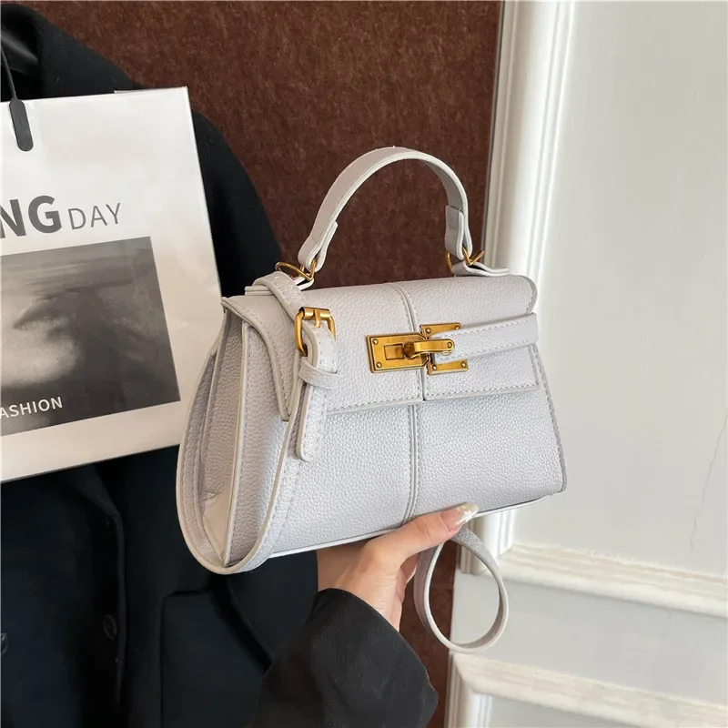 2025 جديد! ! حقيبة كيلي الخفيفة الفاخرة - أزياء نسائية متعددة الاستخدامات، محمولة باليد/الكتف/كروس، جميعها - تصميم مطابق