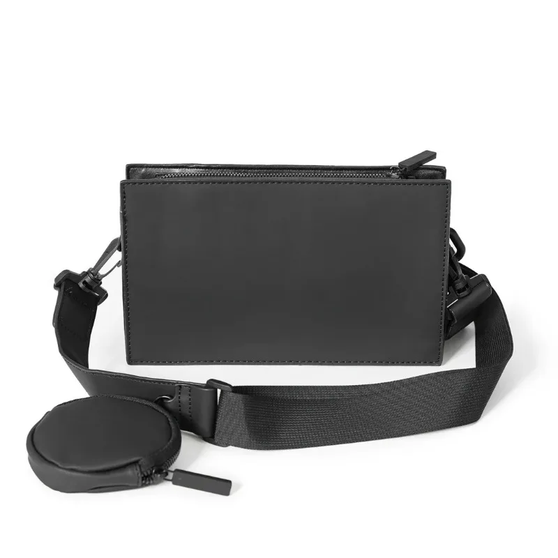 Modna 2 w 1 męska torba Crossbody modna designerska torba na ramię męska mała torba kwadratowa torba Crossbody torebki