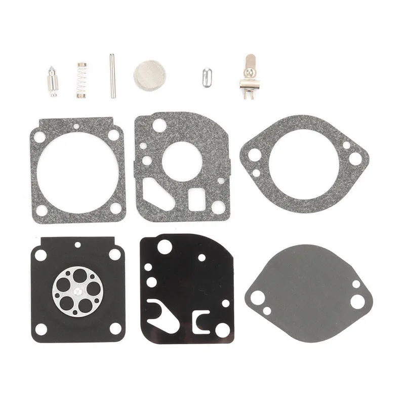 Rebuild Kit fuel delivery Gaskets Kit Replacement carburetor float bowl Carburetor for Walbro air cleaner cutter trimmer