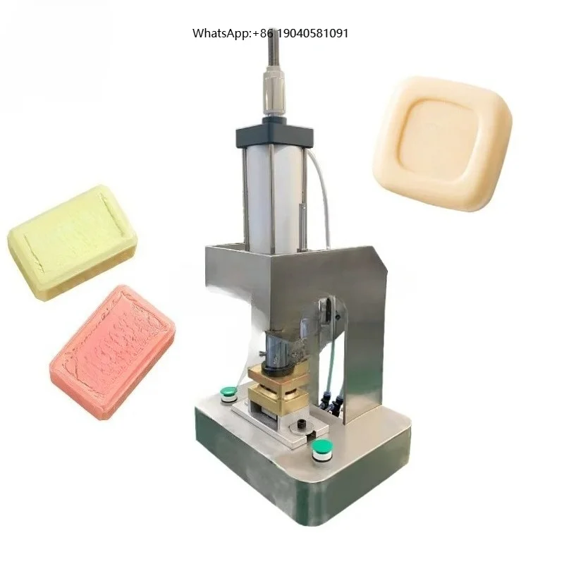 Laundry Bar Soap Making Press Machine Manual Soap Logo Molding and Stamping Machine