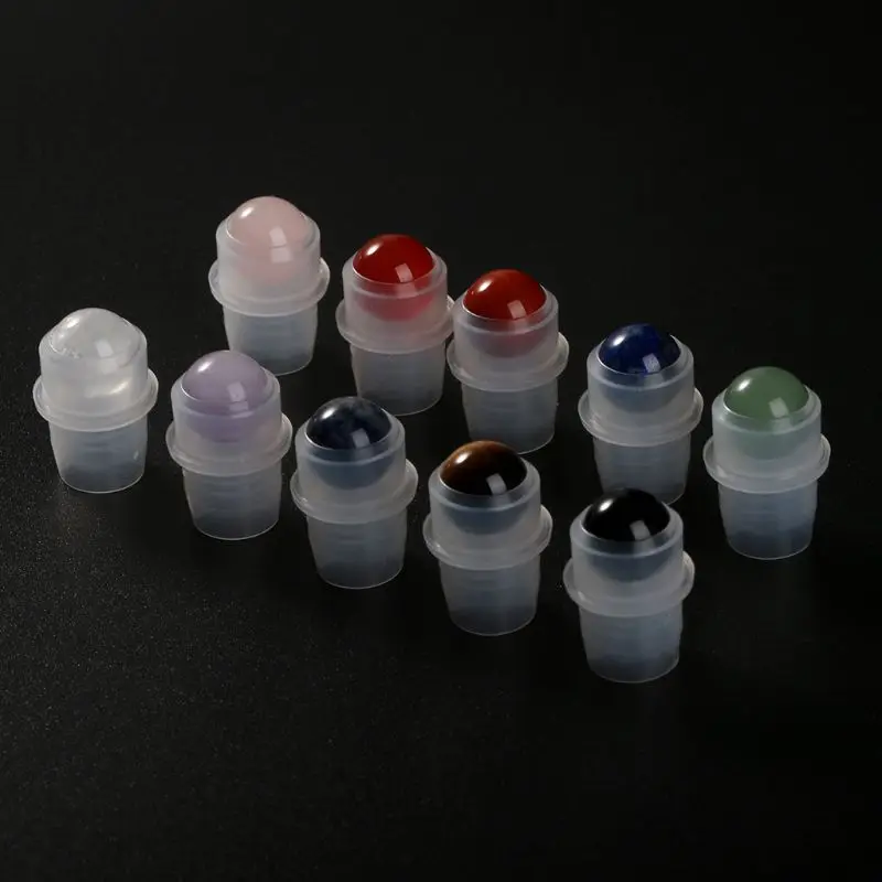 Đá quý Con lăn trên chai Dụng cụ chăm sóc da Nước hoa Essential Sub-đóng chai Dropshipping