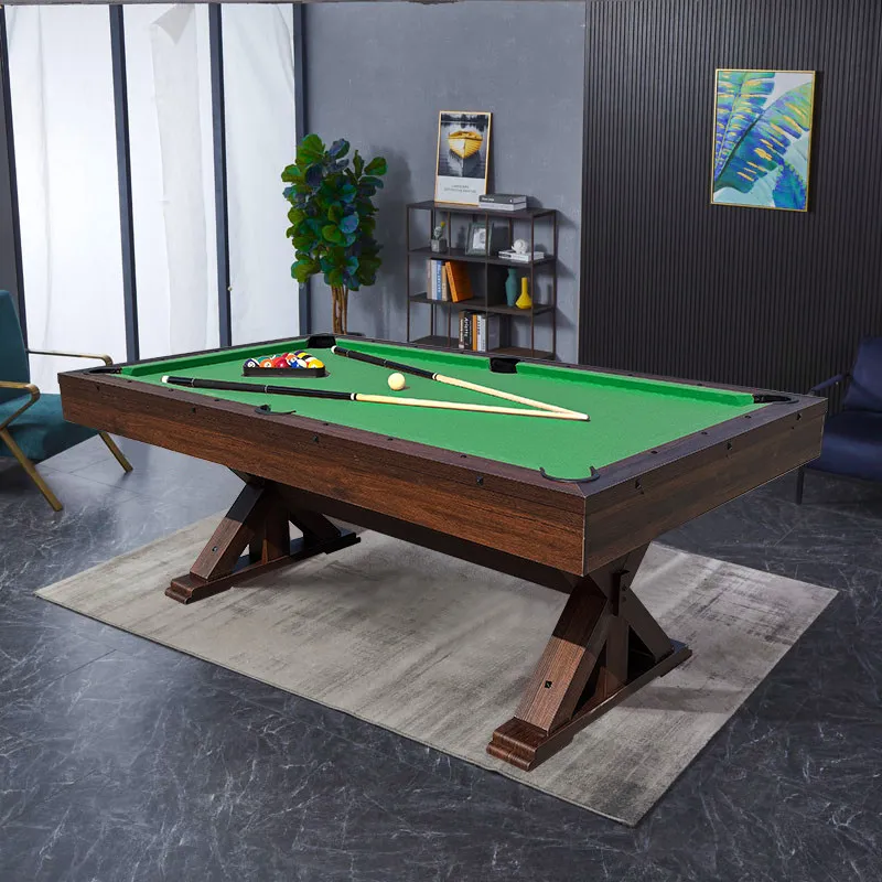 

Элитный бильярдный стол на заказ, многофункциональный домашний стол для настольного тенниса 3-в-1, американский бильярд
