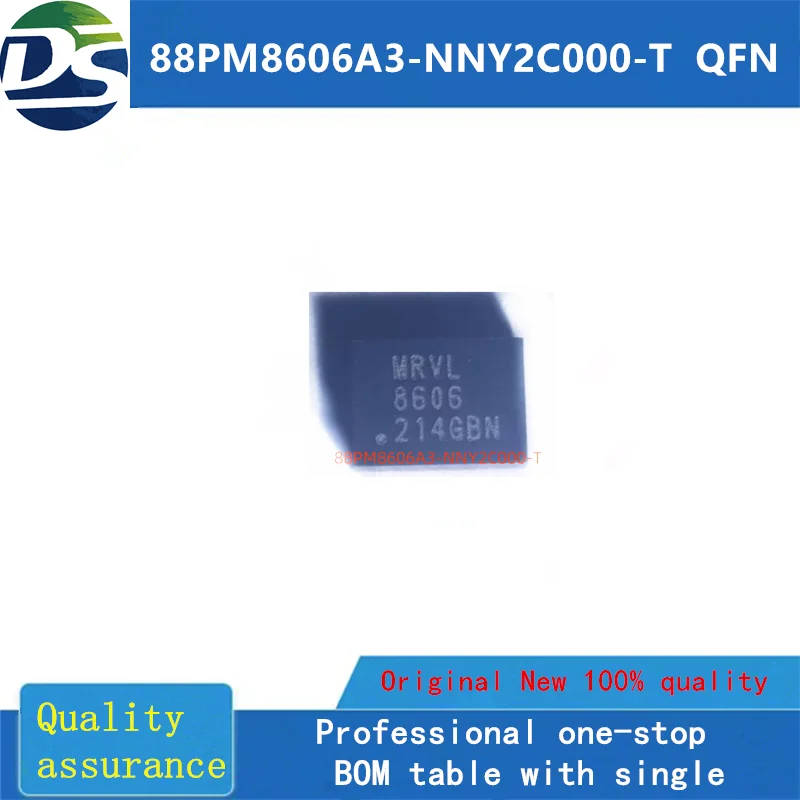 New Origina    88PM8606A3-NNY2C000-T  QFN   NEW  IN  STOCK