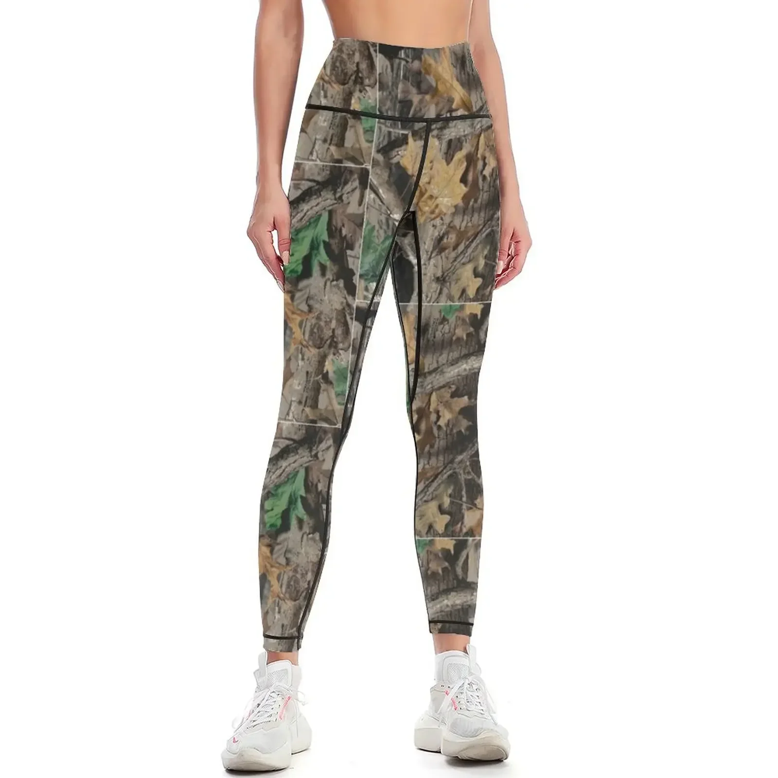 

Real Tree Hunting Camo Camouflage Military Leggings high waist push up legging Womens Leggings