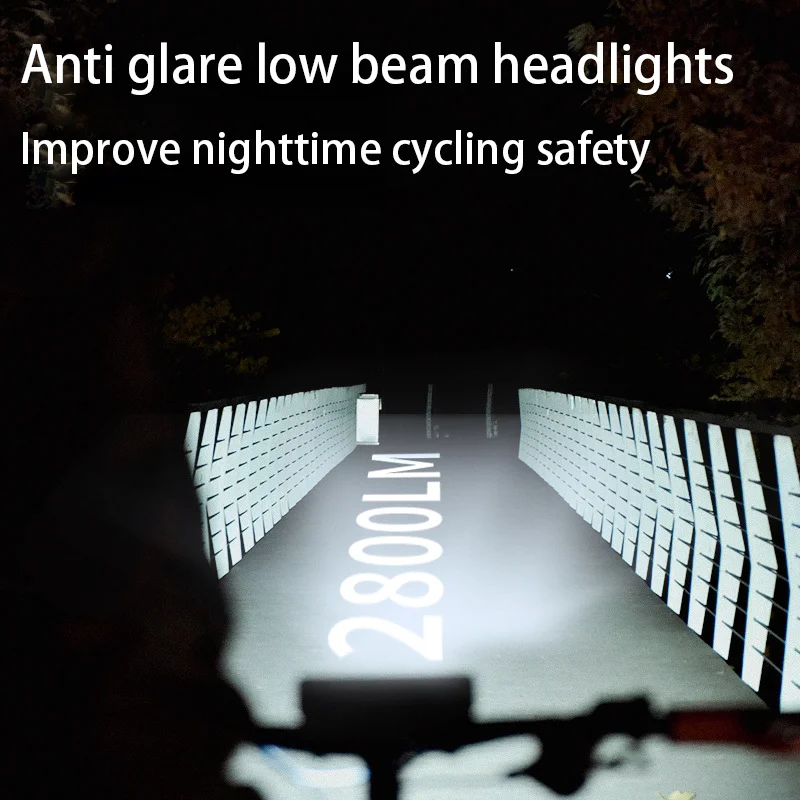 Bicycle super bright rainproof headlights Night cycling lighting Large lumen headlights For Mountain bike and road bike