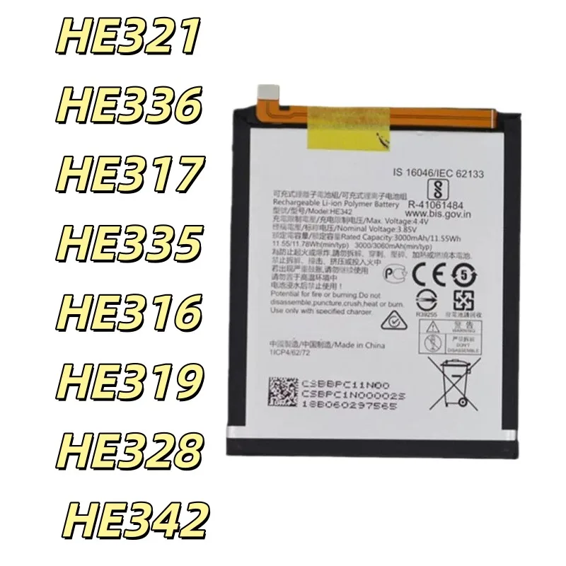 Альтернативный аккумулятор для HE321 HE336 HE317 HE335 HE316 HE319 HE328 HE342