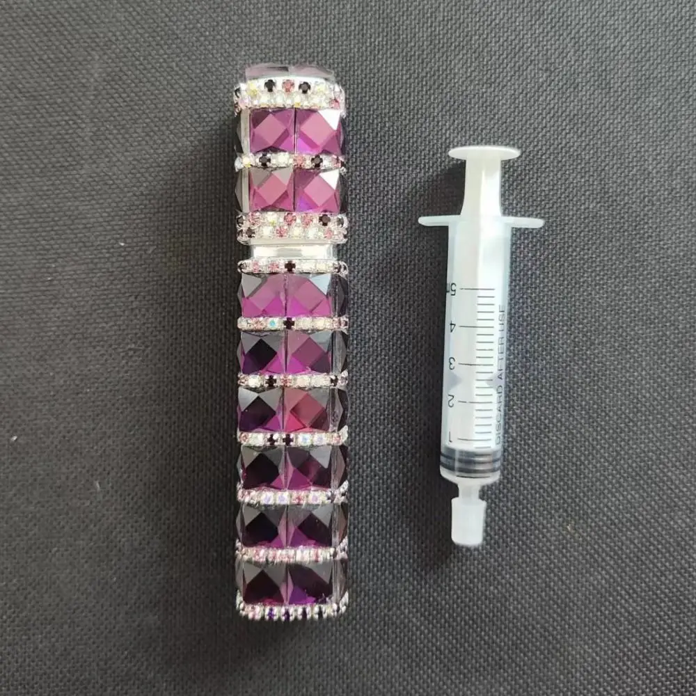 

Safety Refillable Bottle Portable Rhinestones Empty Atomizer Reusable Pocket Size Sample Vials Home