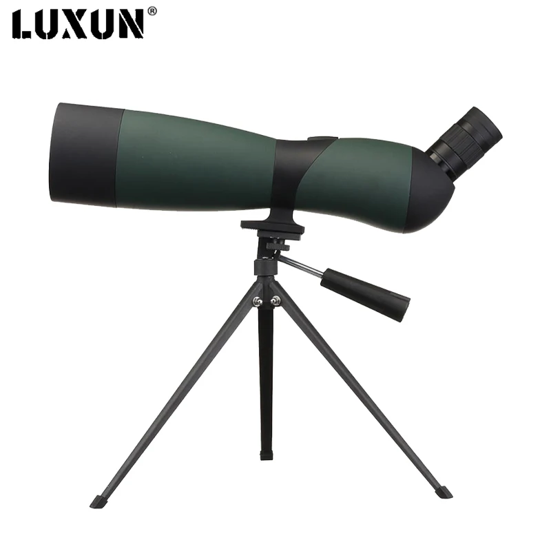 LUXUN 25-75x70 Telescope Monocular with Zoom HD Bird Watching Telescope Bak4 Night Vision Spyglass for Travel Hunting Camping