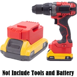 Convertitore adattatore batteria per DeWalt 18V litio per accessori per utensili elettrici Bauer 20v (non includere strumenti e batteria)