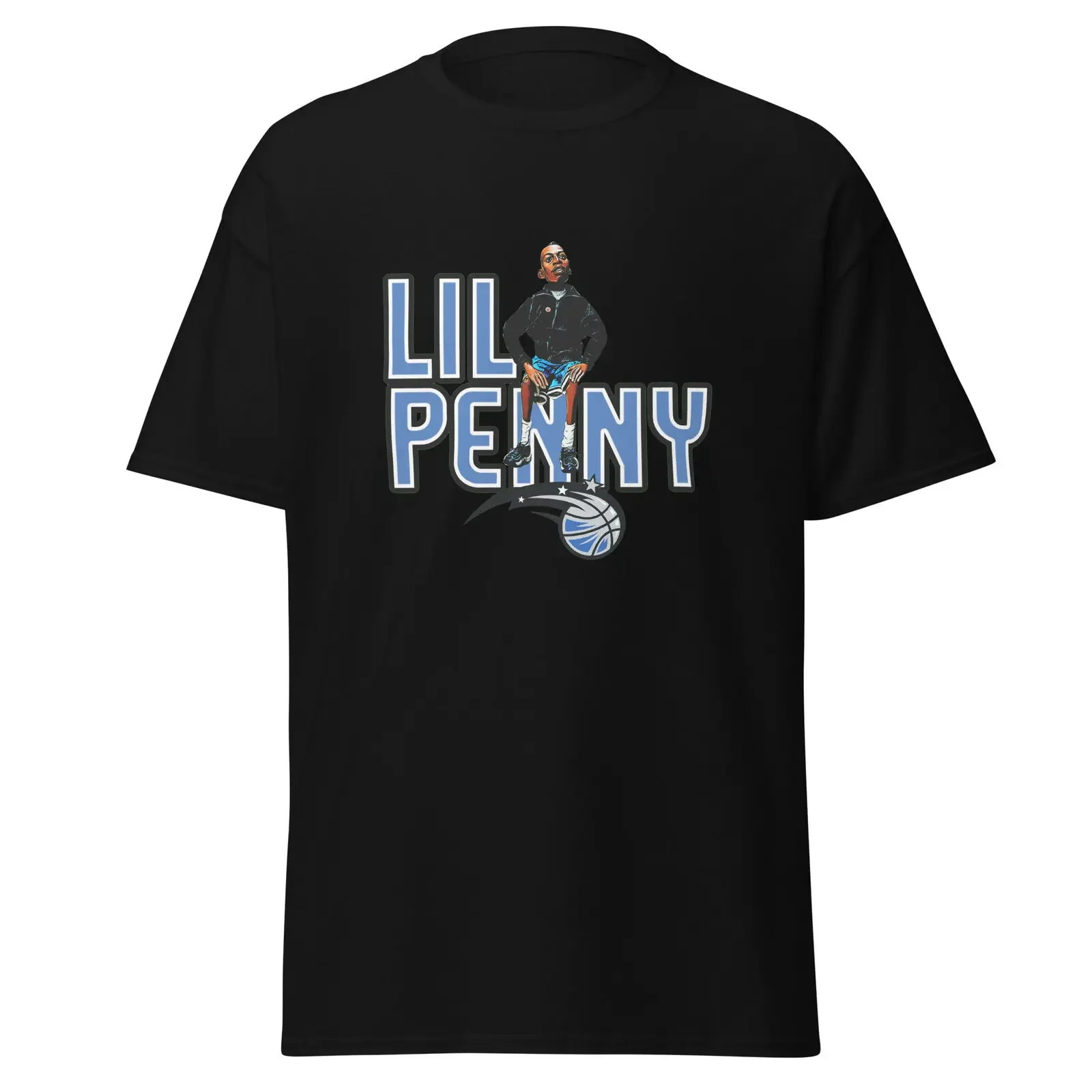 Классическая футболка Lil Penny 90-х годов, Спортивная футболка