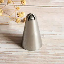 Stainless Steel Flower Icing Piping Nozzle For Cake Decorating Tools #190 Pastry Cream Nozzles DIY Fondant Baking Tool Bakeware