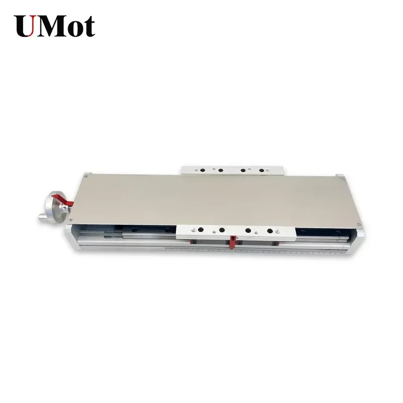 Ball Screw 100-2000mm Stroke Aviation Aluminum Linear Guide Rail Set with Load 100Kg