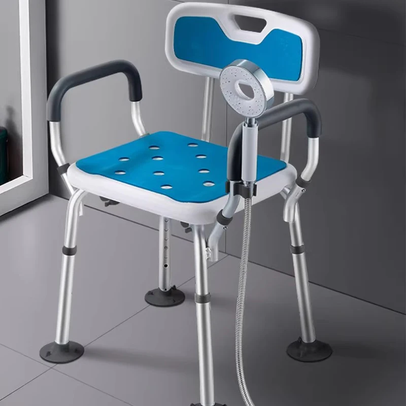 Tabouret de Énergie Pliable et Portable pour la Maison, Meuble de Rangement Médical pour la Douche