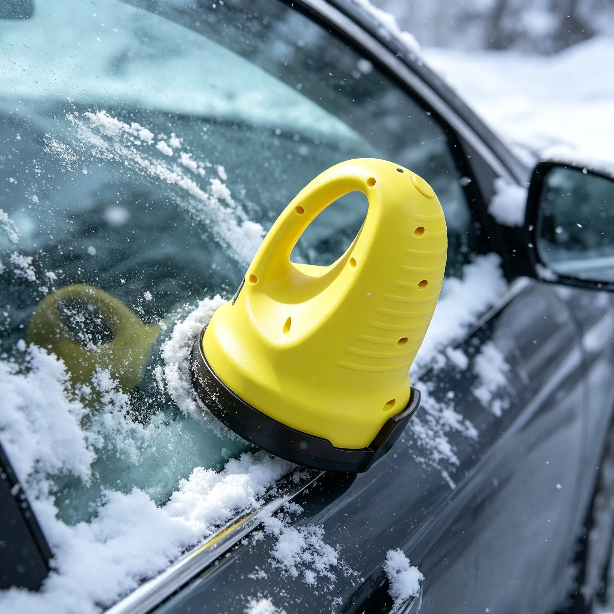 USB Car Ice Scraper, Electric Heated Windshield Defrost Tool, Snow Removal for Auto Window Glass