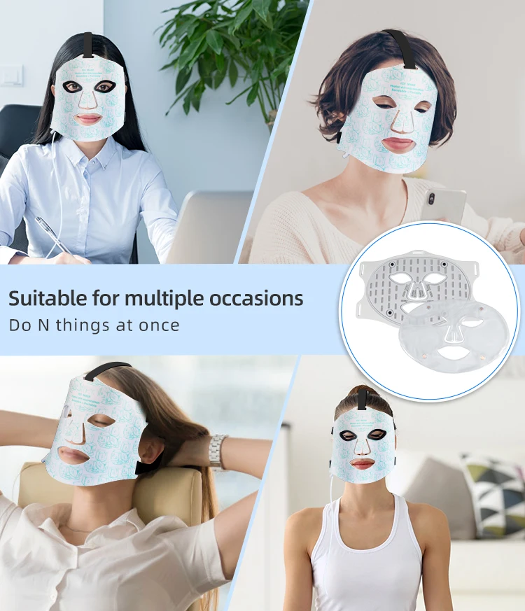 Cooling Soothing Cold Compress Mask Hydrating Brightening Repair Facial Mask