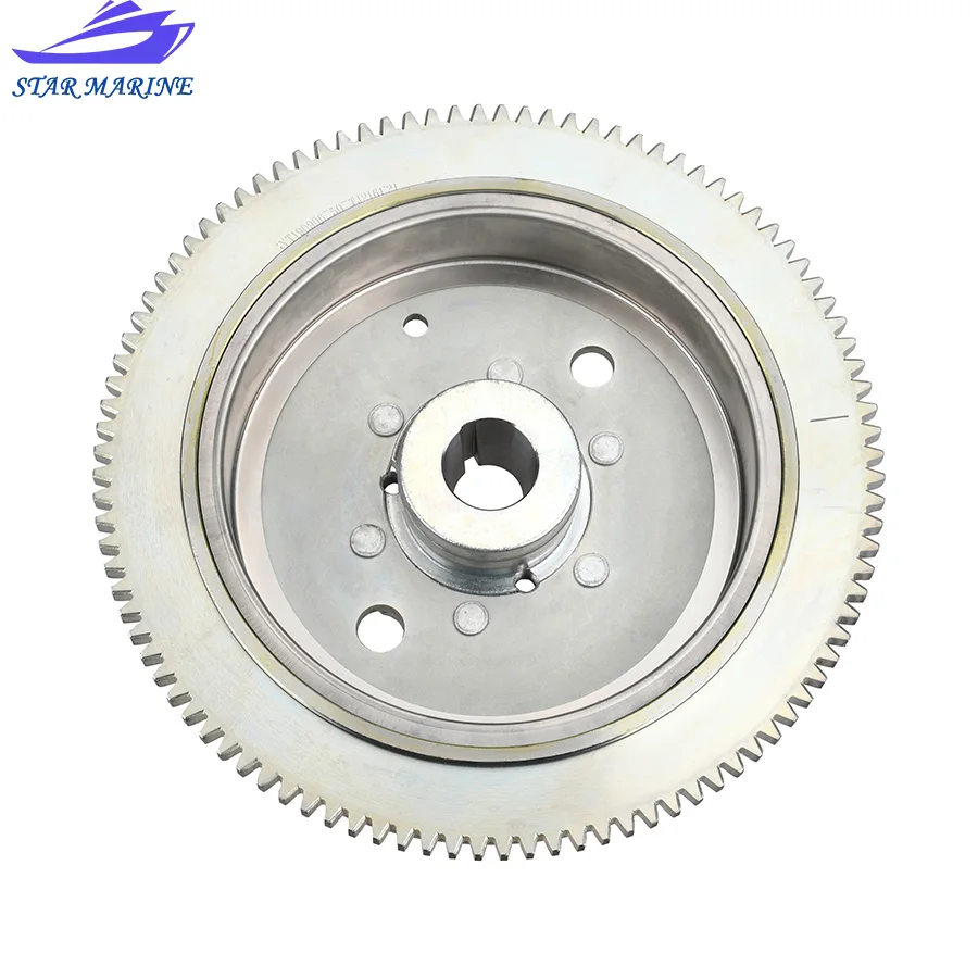 688-85550 Electrical Flywheel Rotor For Yamaha Outboard Motor 2T 75HP 85HP 90HP Parsun T85-05000400W 688-85550-00