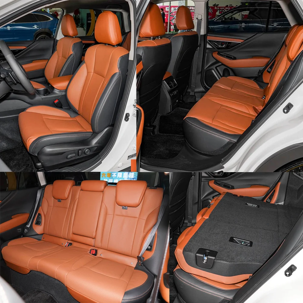 Car Special Seat Cover For Subaru Outback 2021 2022 2023 2024 PU Leather Cushion Protector Car Seat Covers interior Accessories
