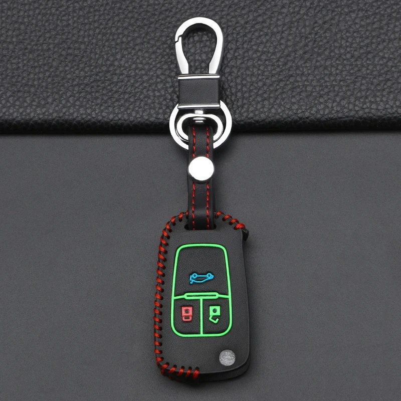 

Luminous Style Car Flip Key Case Cover For Chevrolet Cruze Aveo Trax Sail Malibu Captiva Opel Vauxhall Astra J Corsa Insignia