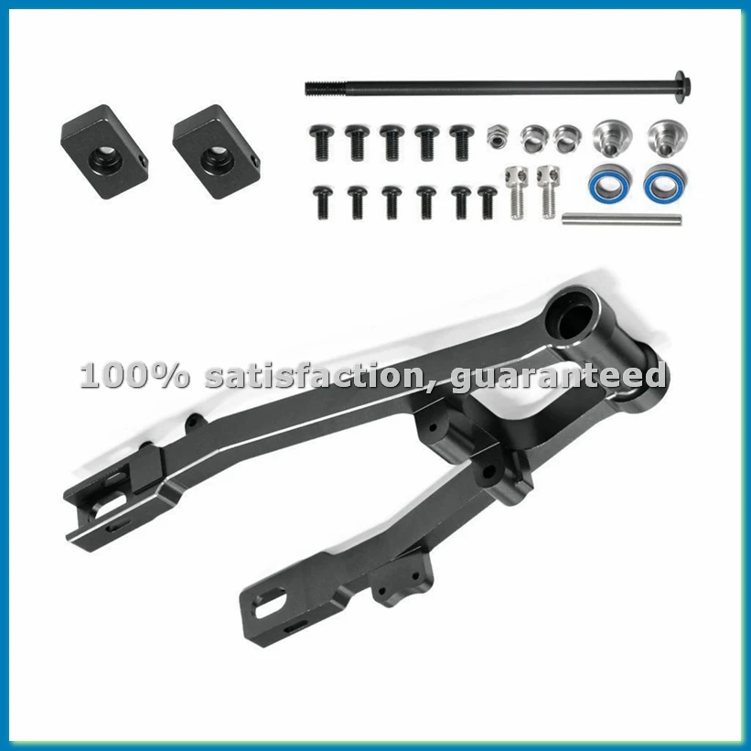 

Задний маятник (кронштейн) для радиоуправляемой модели мотоцикла 1/4 Promoto-MX, аксессуар для задней вилки/колеса, черный-ABVK (264000)