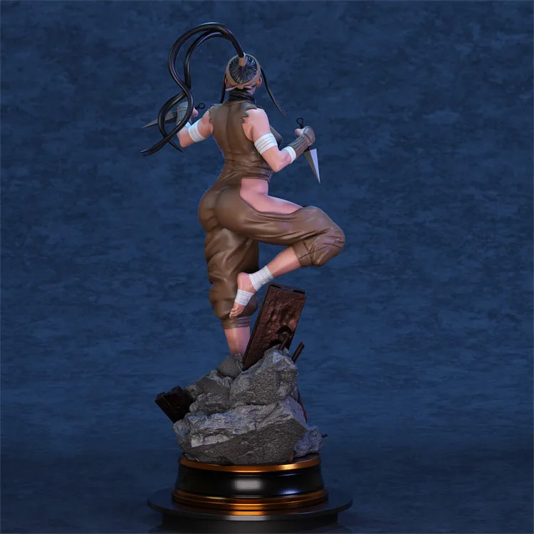 LinDeekin D44 Kits de garagem 3D personalizados Figura sem pintura Modelos GK resina branca Quebra-cabeça desmontado de modelos de personagens