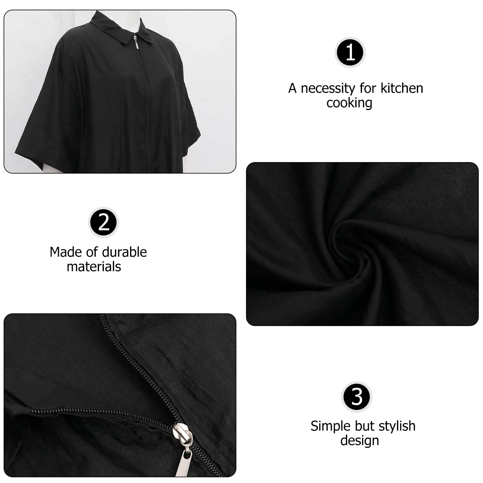 

Waterproof Breathable Hair Salon Clothes Kitchen Work Clothes for Women Stylists Smocks Barber Aprons with Pockets Restaurant