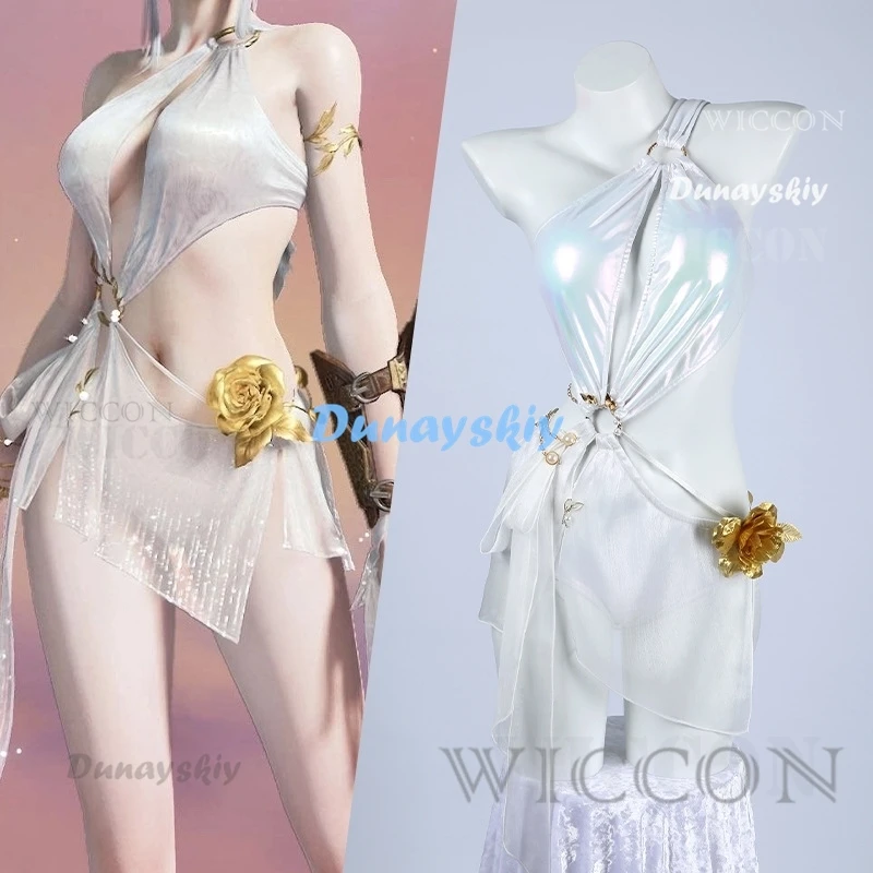 

Game Naraka: Bladepoint Zai Cosplay Costume Zai Halloween Party Zai Girl Cosplay Swimsuit Set New Style XS-XXL