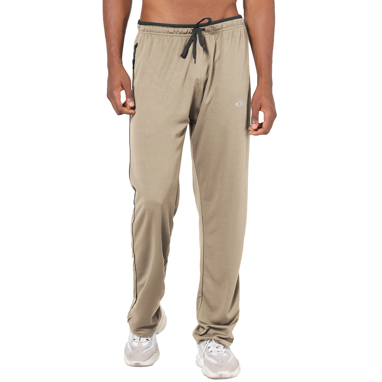 Pantalones de chándal para hombre, pantalones deportivos para correr, con cordón, ligeros, sólidos, ropa de calle deportiva, pantalones informales