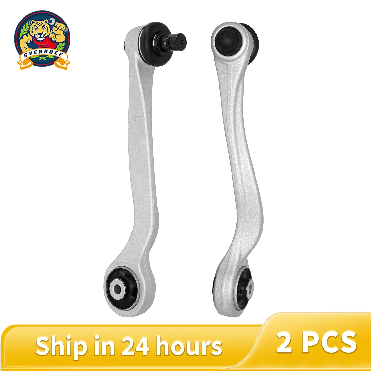 Svenubee 2pcs Front Upper Control Arm Set for Bentley Continental Flying Spur 2004 2005 2006 2007 2008 2009 2010 2011 - 2018